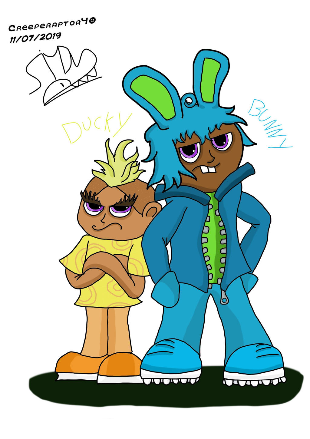 Toy Story 4 - Ducky and Bunny by creeperaptor40 on DeviantArt