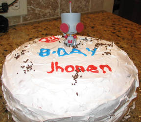 Jhonen Birthday Cake