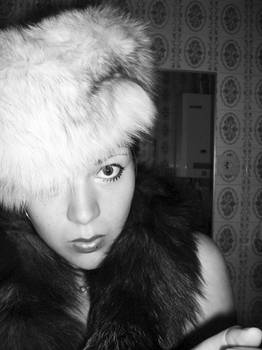 lady in fur