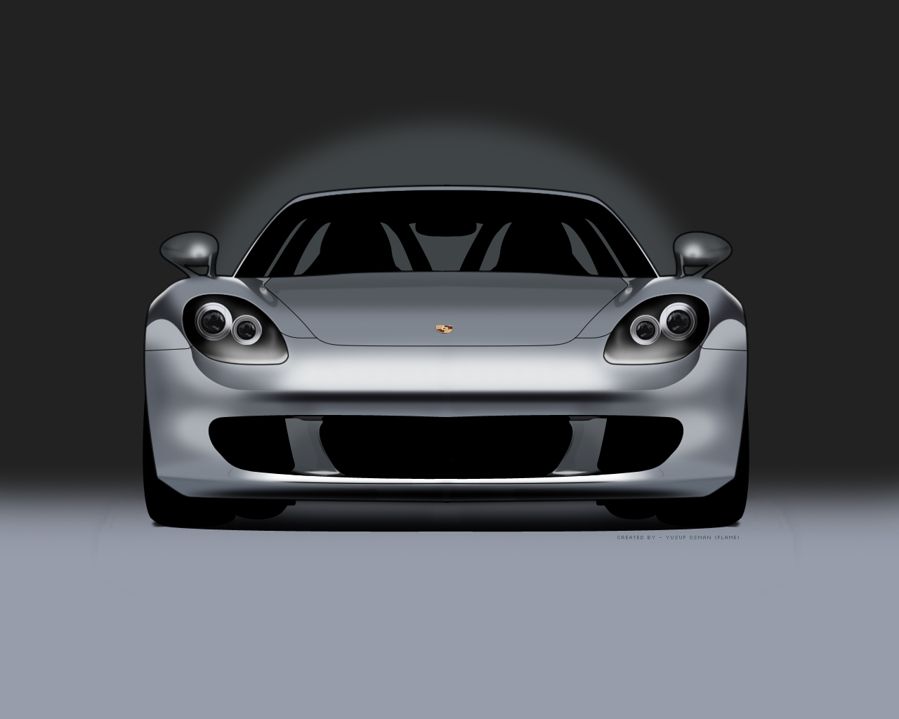 Porsche Carrera GT Drawing