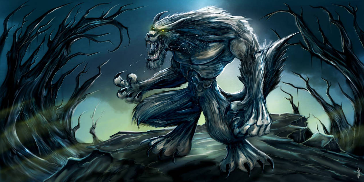 Werewolf by KID-OCCULT on DeviantArt