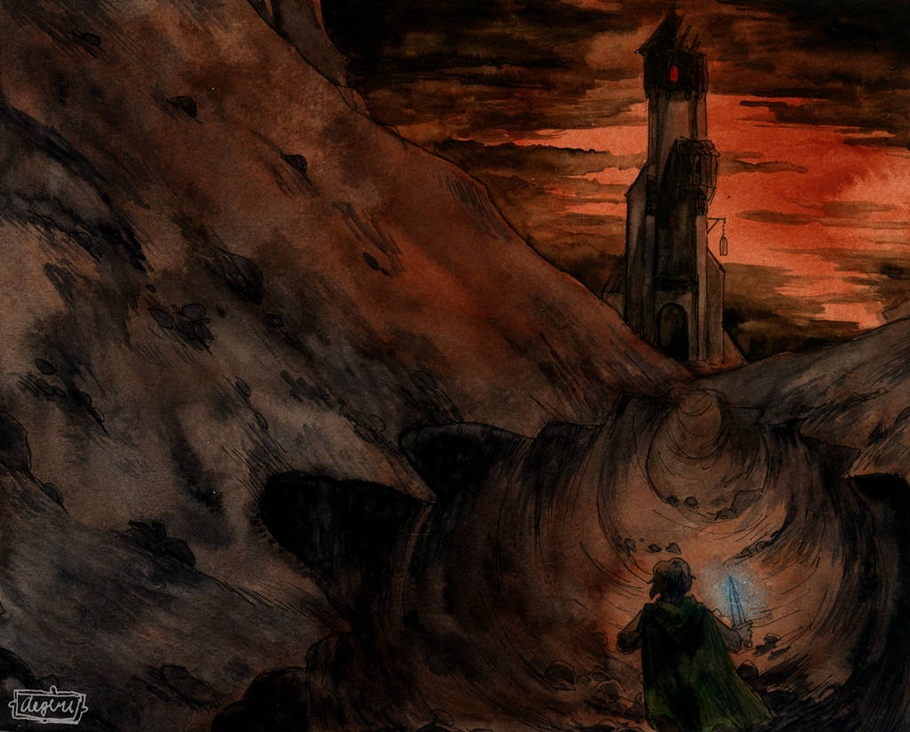 Cirith Ungol by aegeri