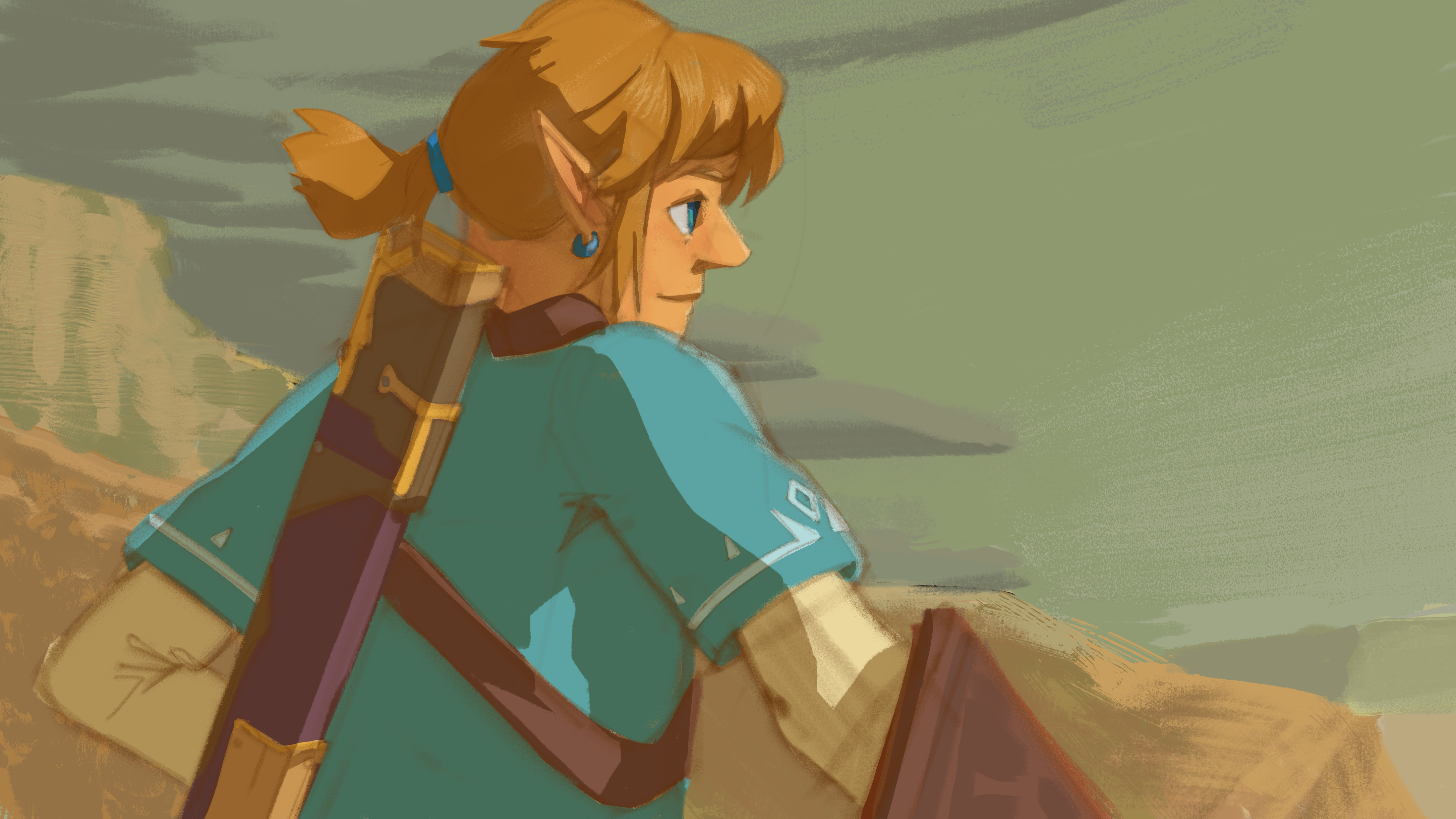 link (the legend of zelda and 1 more) drawn by beachepisode