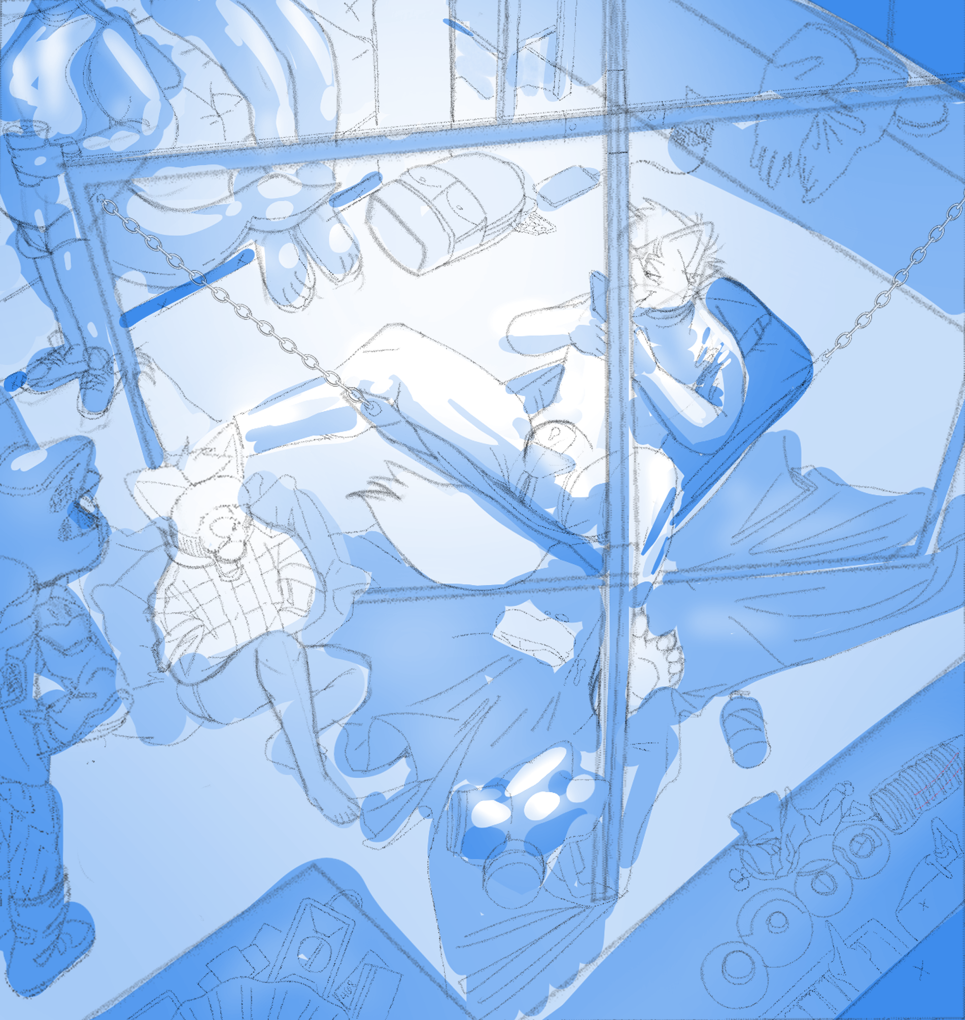 Party Ych ych gear relaxing party by Pawgyle on DeviantArt