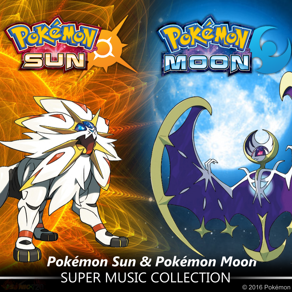 Pokemon Sun And Moon Album Cover By Sonicx7 On Deviantart