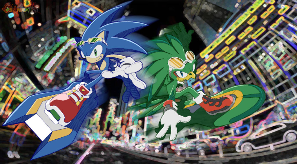 Sonic Riders Wallpaper by Sonicx720 on DeviantArt