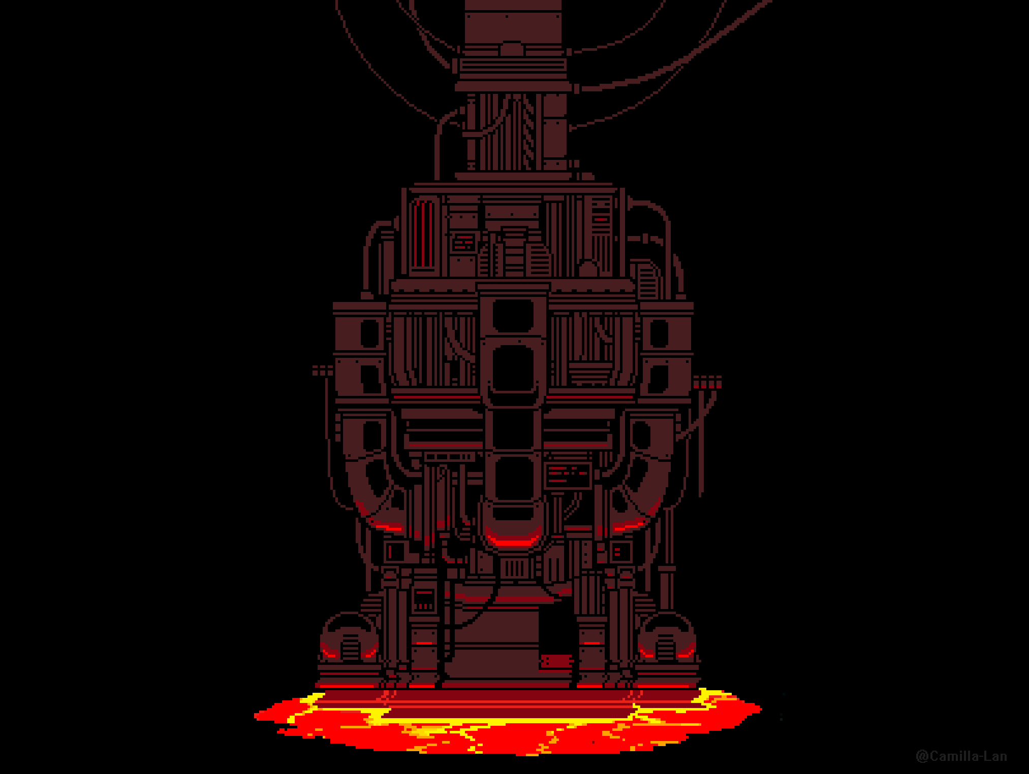 Undertale Core Level UNDERTALE - The CORE (Full Structure) by Camilla-Lan on DeviantArt
