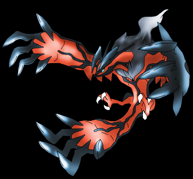 Yveltal Sugimori Photoshop Drawing By Tr Rich Teh Devil On.