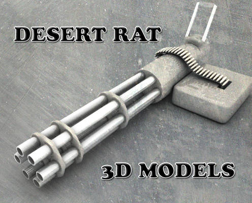 Desert Rat 3D Models
