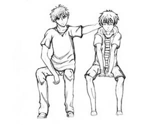 Kuroko and Kagami