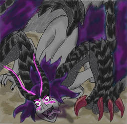 Gore Magala Girl (colored)