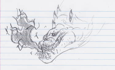 Dragon Breath Sketch