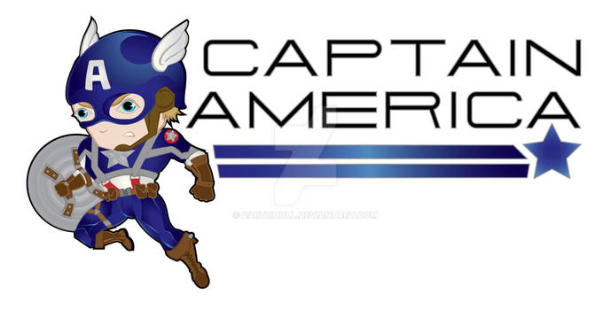 Captain America caricature