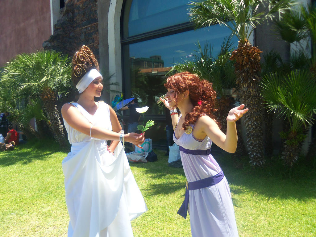 Meg and Muse (Calliope) Cosplay - Hercules