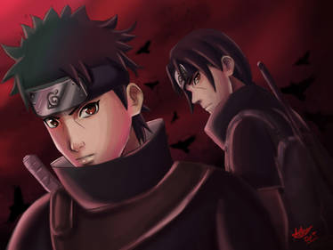 Shisui and Itachi Uchiha