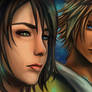 Yuna And Tidus Painting