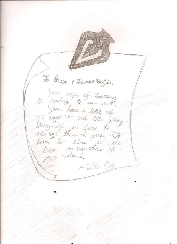 Deviantart Fa Note THE NOTE by T1F4-L0CKH34RT on DeviantArt