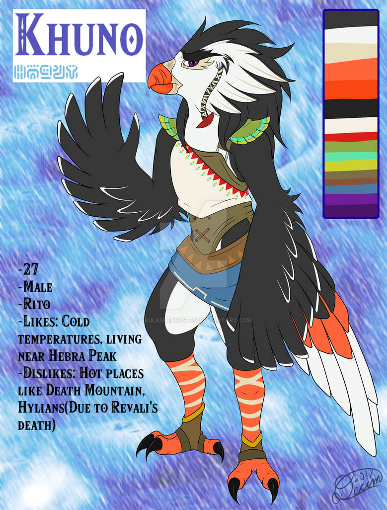 Kahnoo Personal Art- Khuno Ref by SkulksDenSystem on DeviantArt