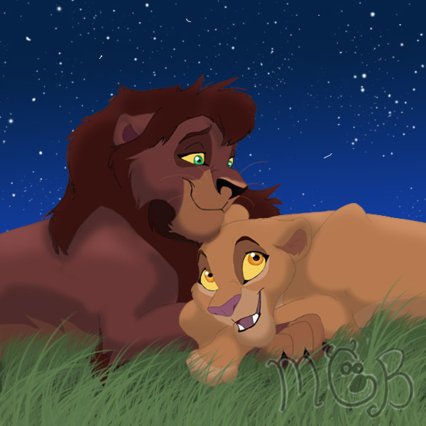 'nother Kovu and Kiara pic