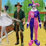 Characters from Annadoll and the Pursuit of Joy
