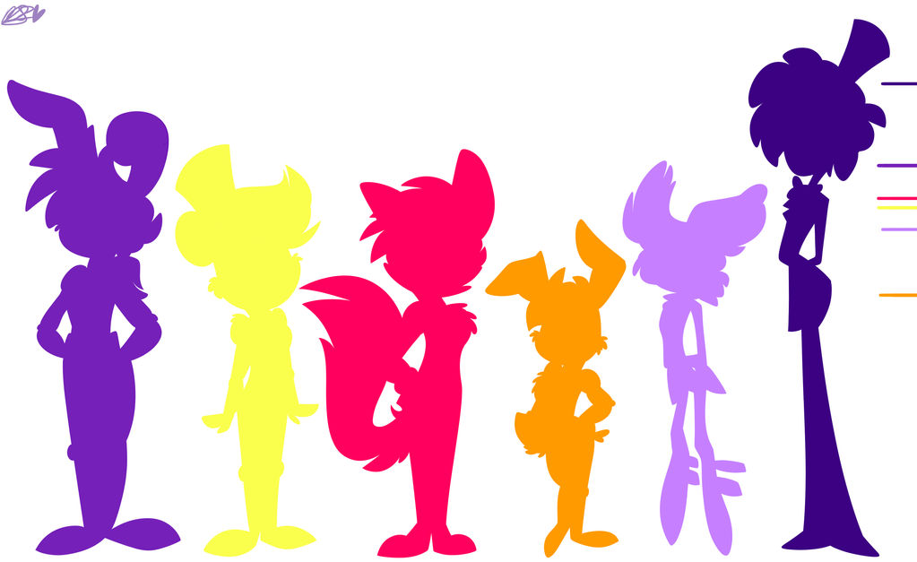 FNAF (NG) Height chart by Palettepainter101 on DeviantArt