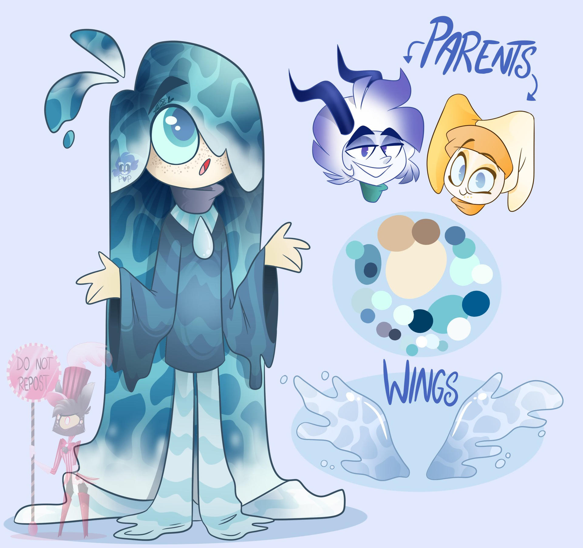 New Angel OC: (He has no name yet) by Palettepainter101 on DeviantArt