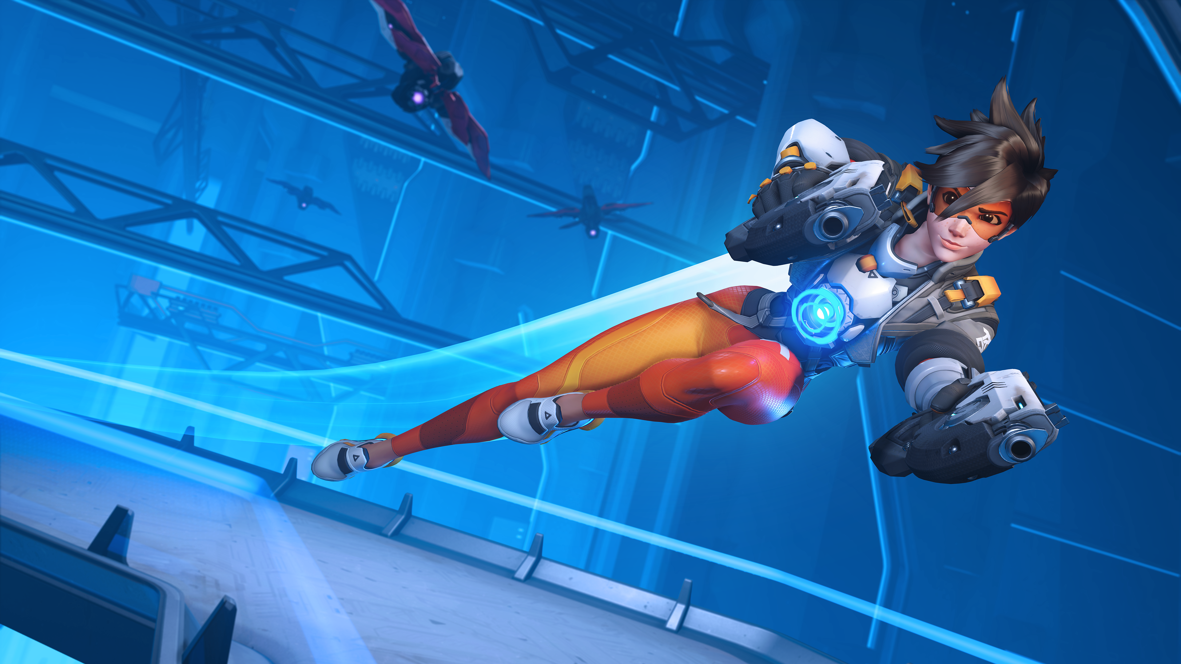Overwatch 2 - Tracer Gameplay - Press Kit Image