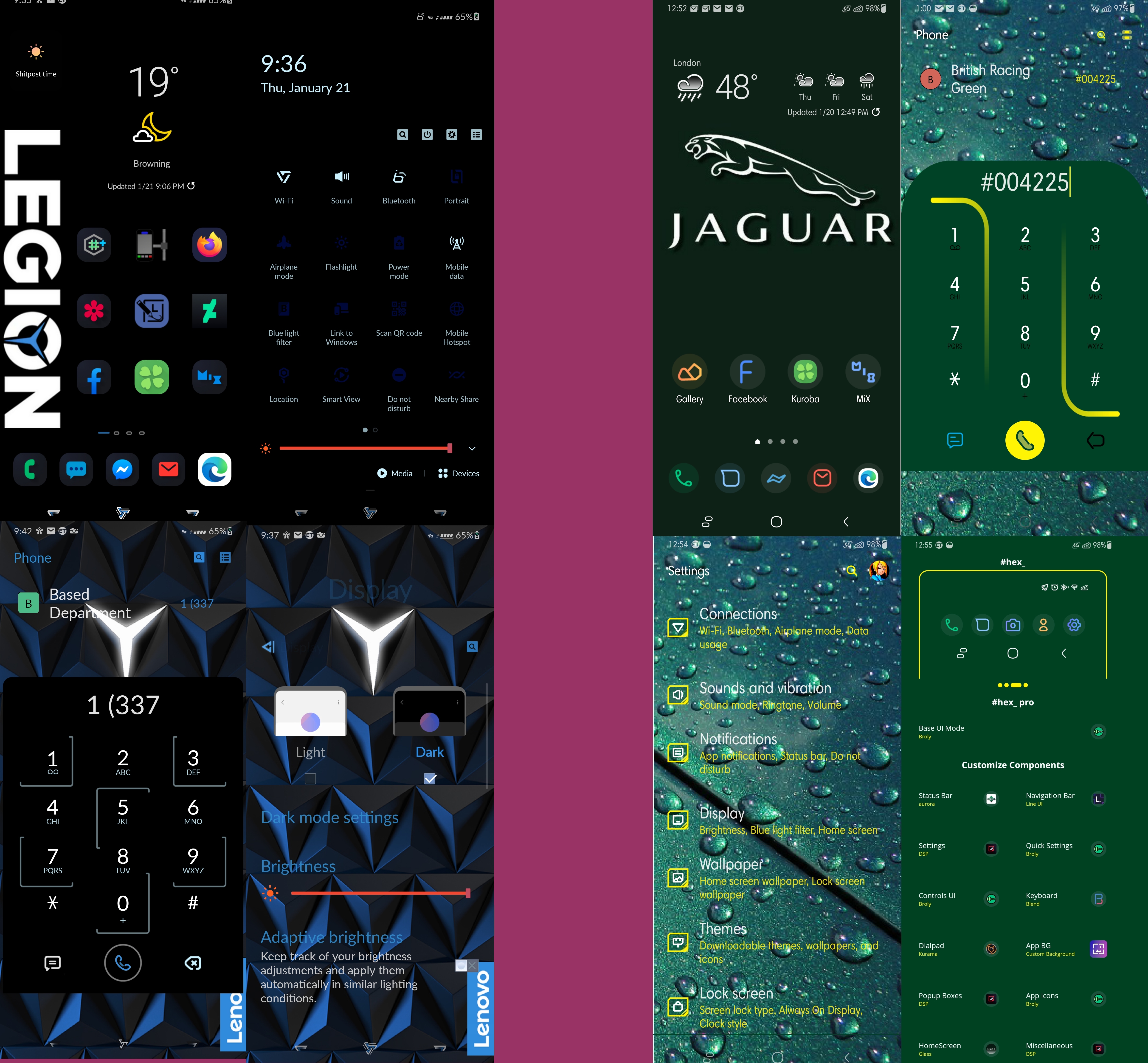 Less #hex_ themes and more like #hack_ themes