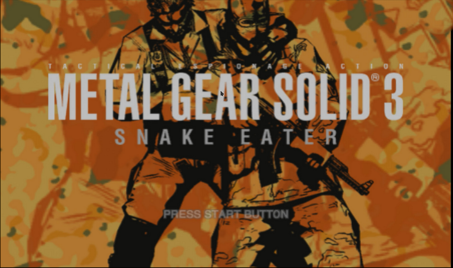 Metal Gear Solid 3 - Snake Eater - Title Screen
