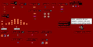 NES - Castlevania 2 Simons Quest - Items
