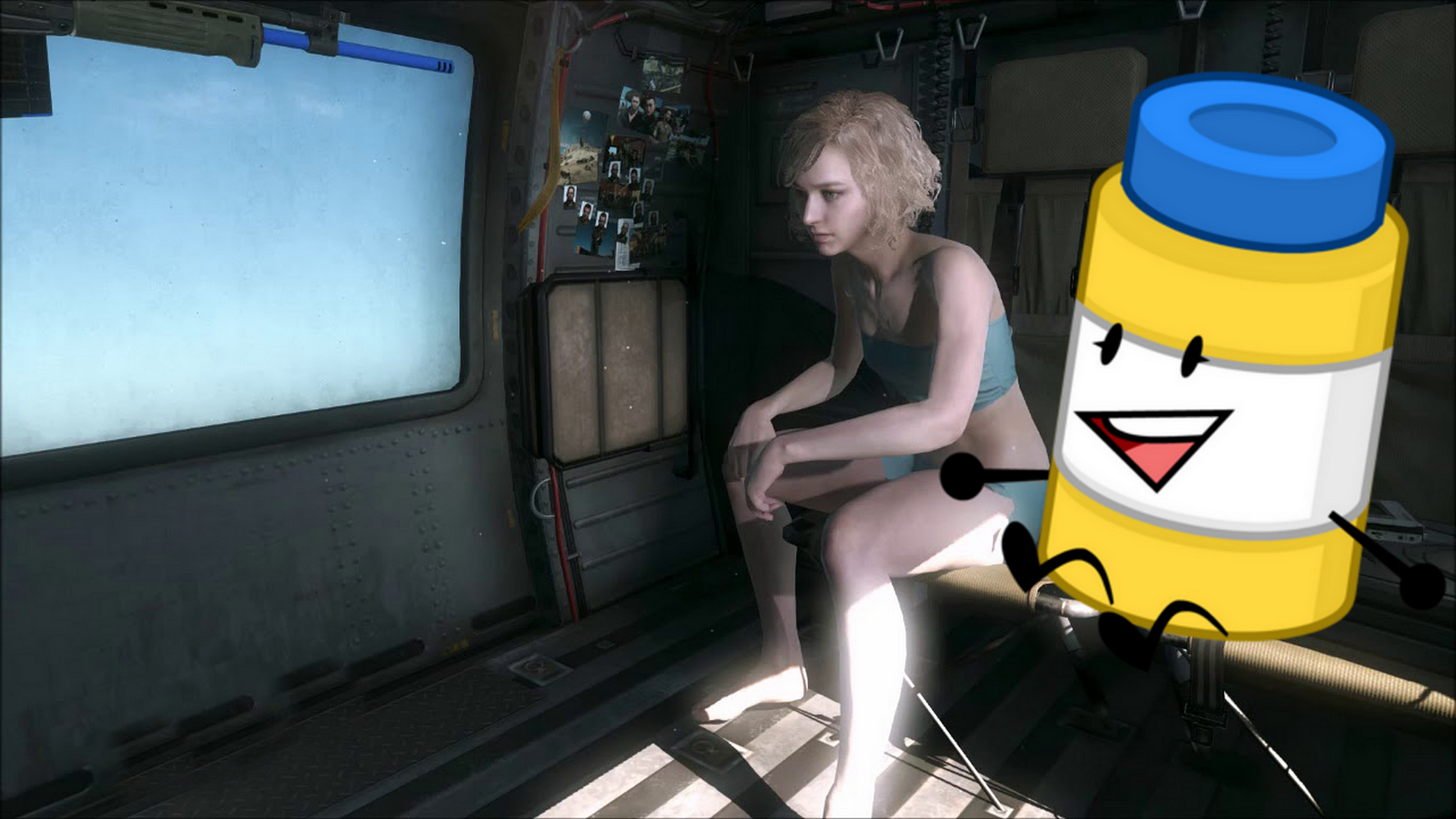 MGS:V - Paz talks Piss