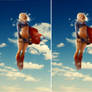 Stereoscopic Layered Detail - Supergirl