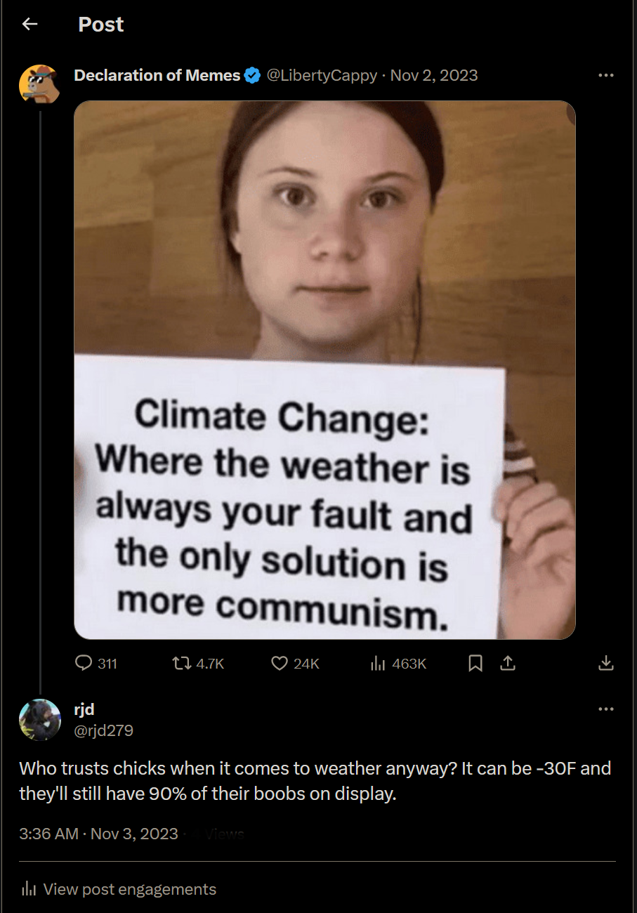 Twitter Drive-bys - Thunberg