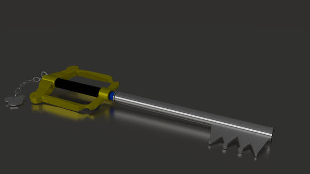 Kingdom Hearts Key blade I made in blender