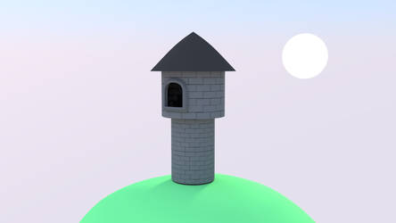 Tower Made in Blender 2.62