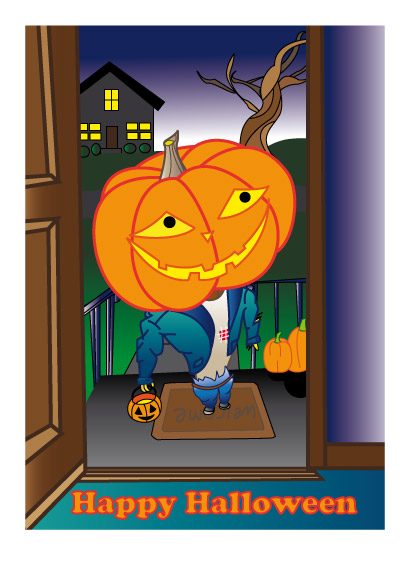 Hallween Card by ami-kintshu