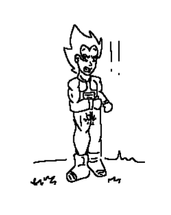 Goten Chibi para colorir (Dragon Ball Z) by PoccnnIndustriesPT on