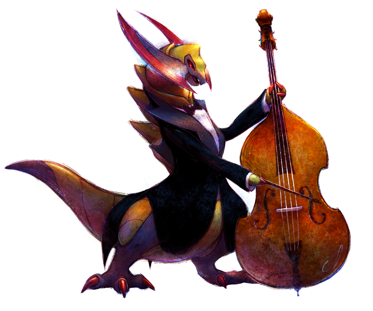 Presenting... Haxorus on the Bass!