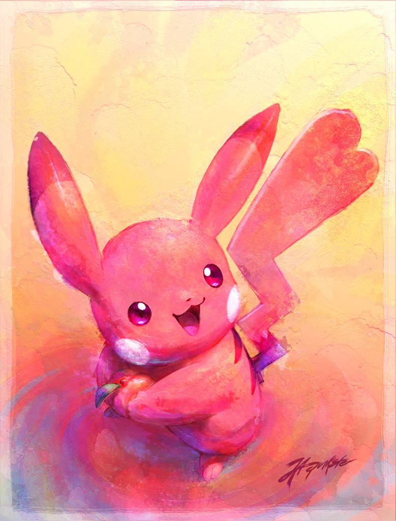 Pinkachu by Joannazelle on DeviantArt
