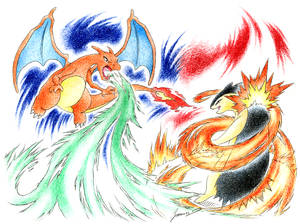 Charizard vs. Typhlosion