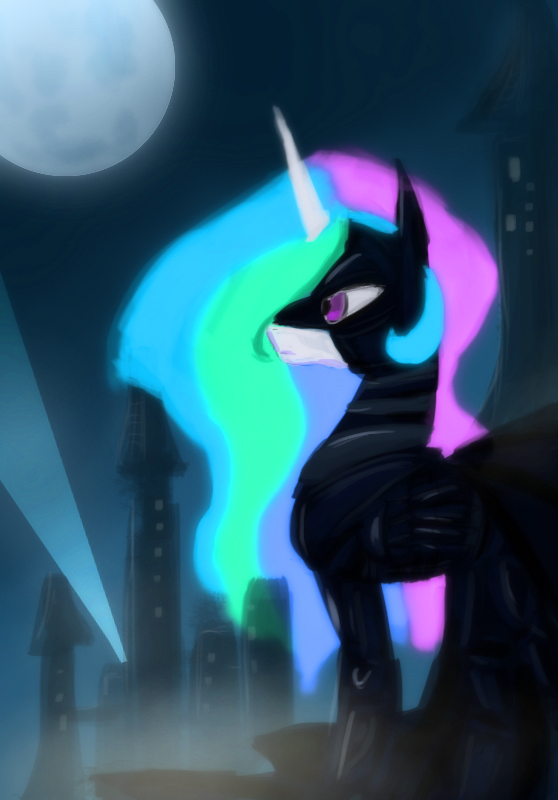 A Dark Mare Rises - A Night mares stand in.