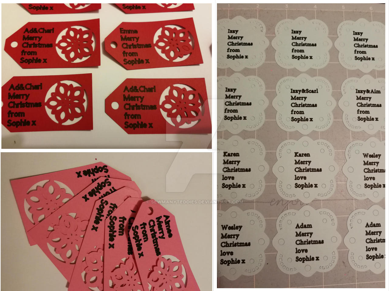 Present Tags By SewManyTeddies On DeviantArt