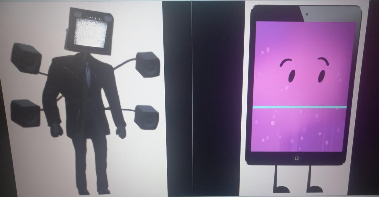 Mepad Tele What if Large TV Man meets Mepad? by elijahthack12 on DeviantArt