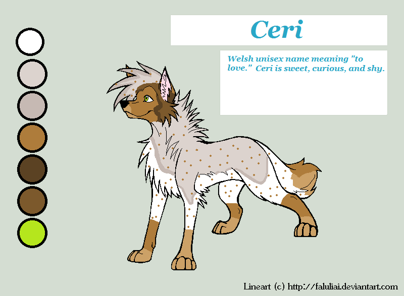 Ceri my new Fursona :D