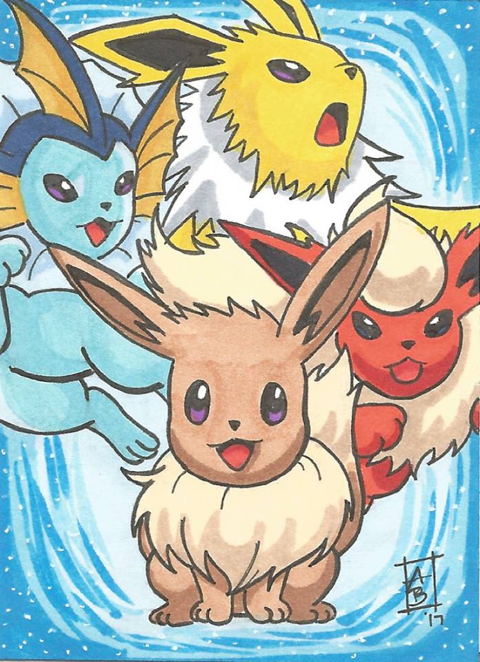 Pokemon Eevee Evolution 01 