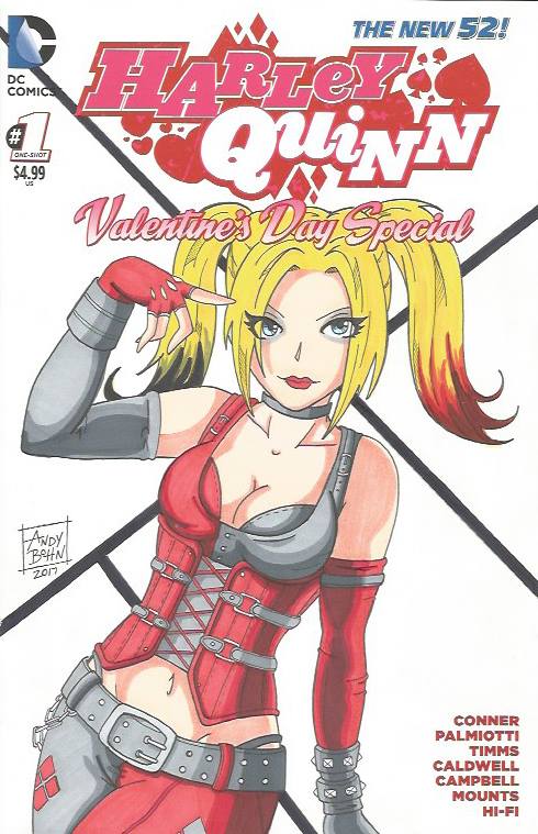 Harley Quinn Sketchcover