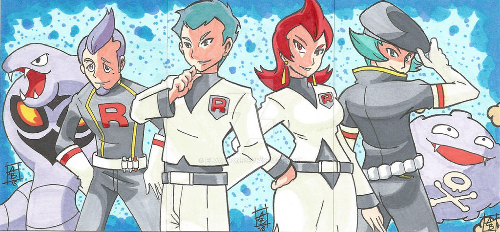 Pokemon Team Rocket by Elvatron on DeviantArt