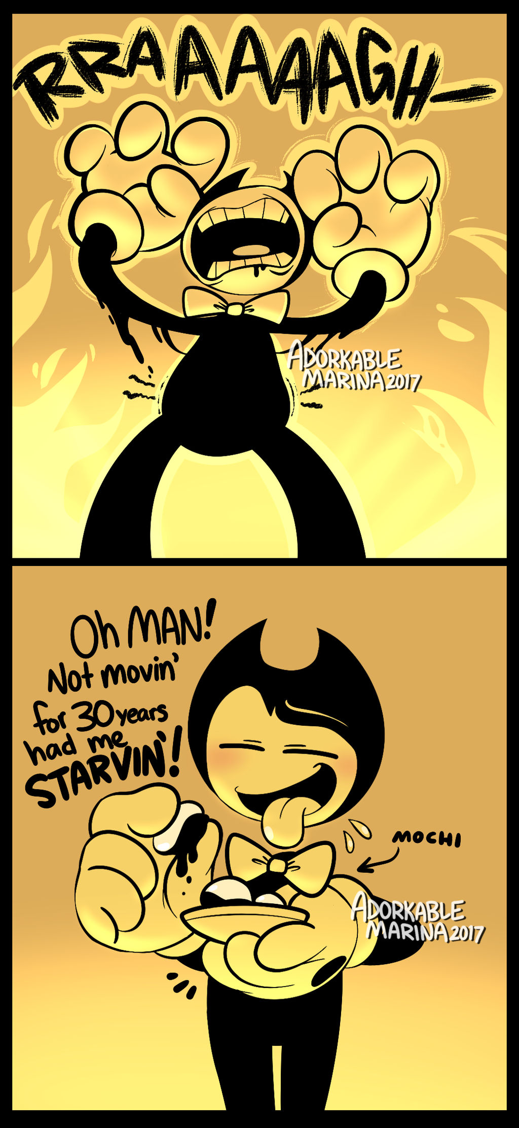 [Comic] Bendy the Mochi Machine