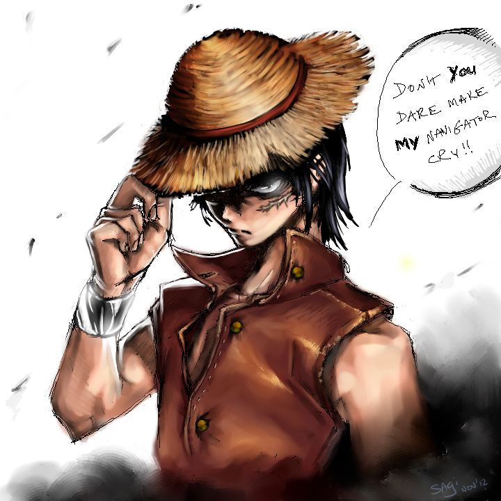 Angry Luffy