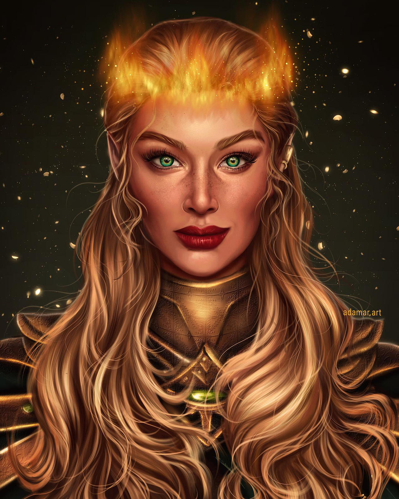 Aelin Galathynius by damar97 on DeviantArt